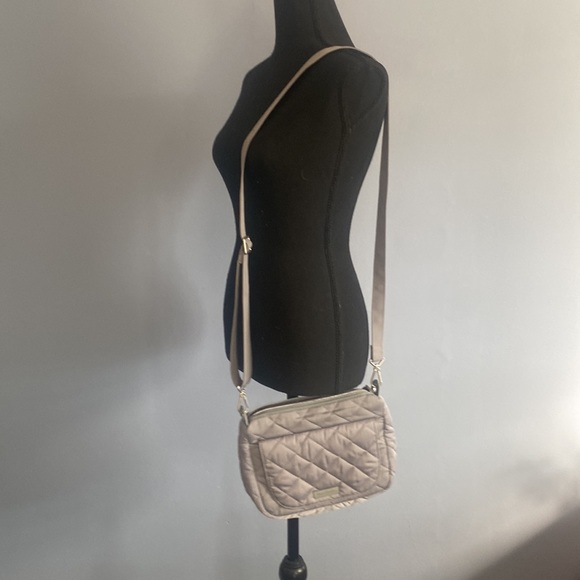 Vera Bradley Microfiber Grey Crossbody - Picture 4 of 11